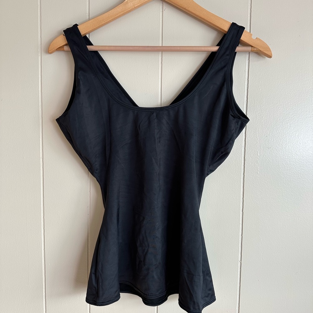 Assets By Sara Blakely Solid Black Shapewear Top/… - image 5